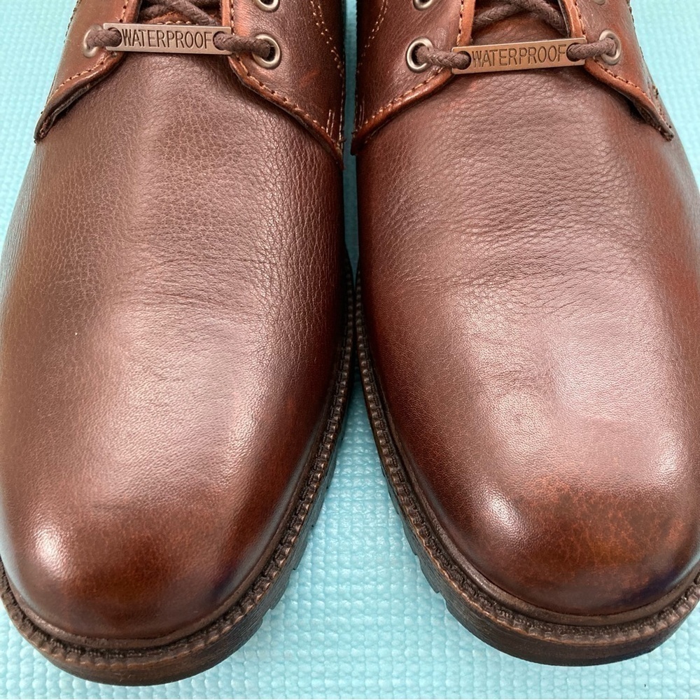 Dockers Mens Parkway Genuine Leather Casual Lace-up Oxford Shoe w/NeverWet sz 12 - Picture 4 of 11